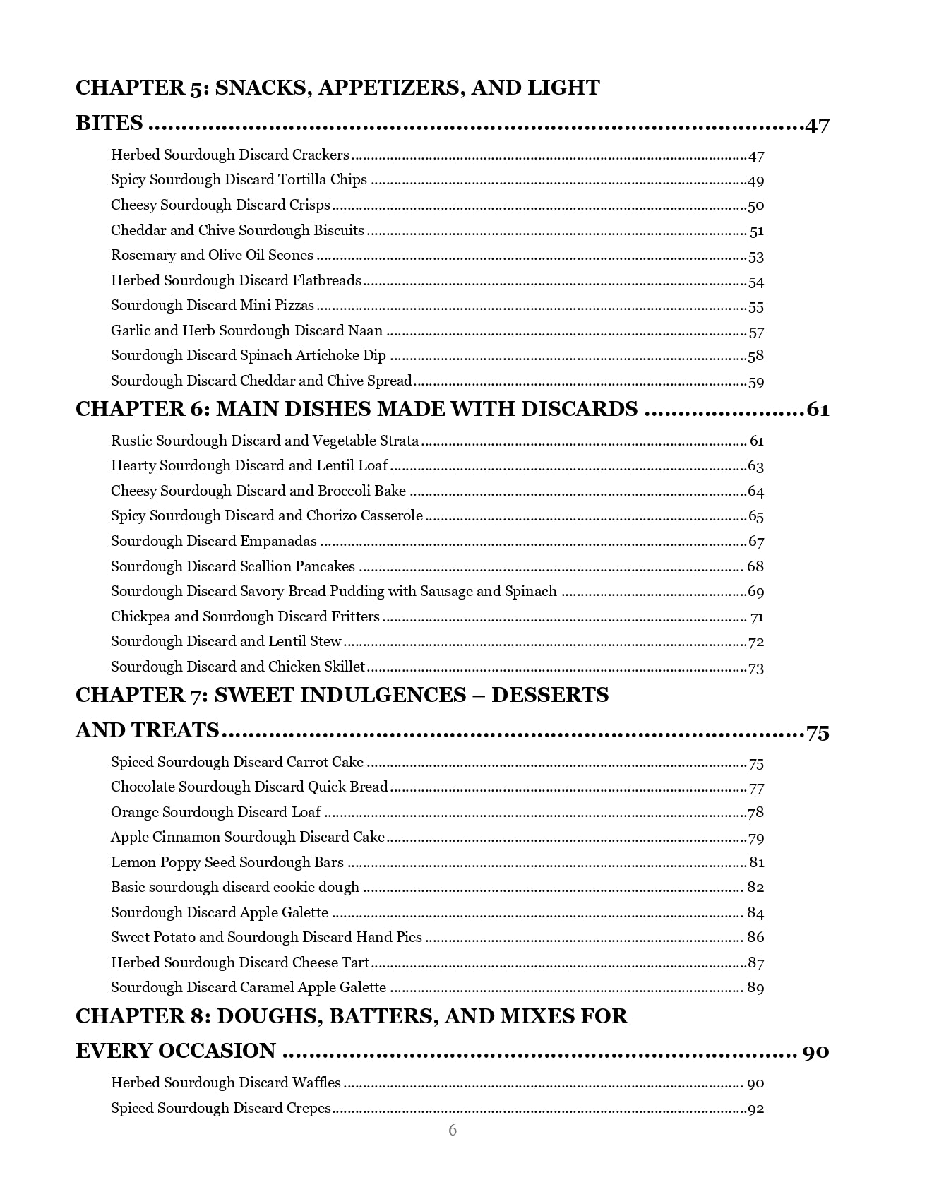 Zero-Waste Sourdough Discard Cookbook for Beginners - E-Book (PDF)